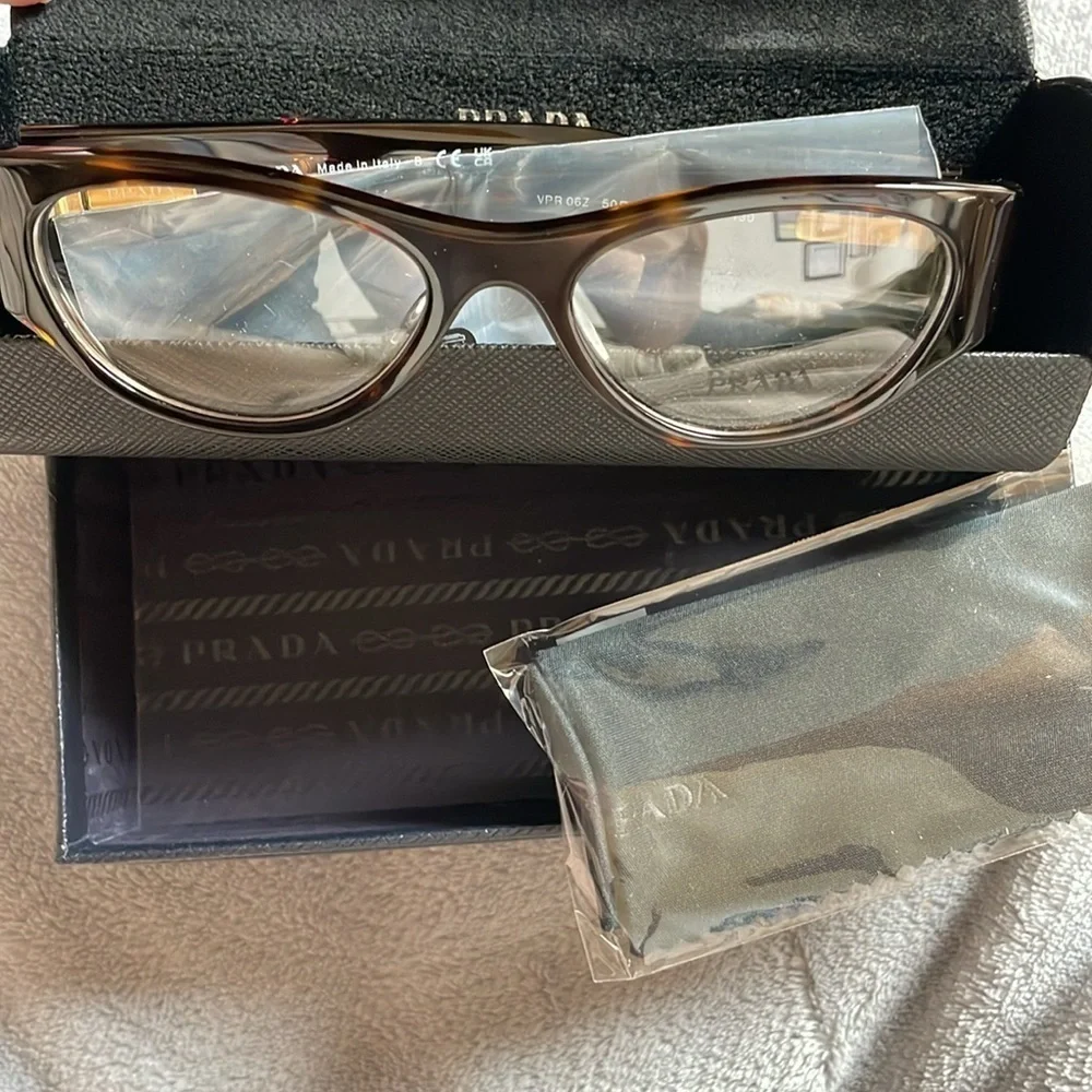 NEW Prada Tortoise Shell Women's Glasses